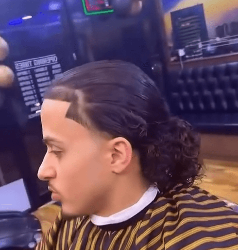 Low taper fade haircut